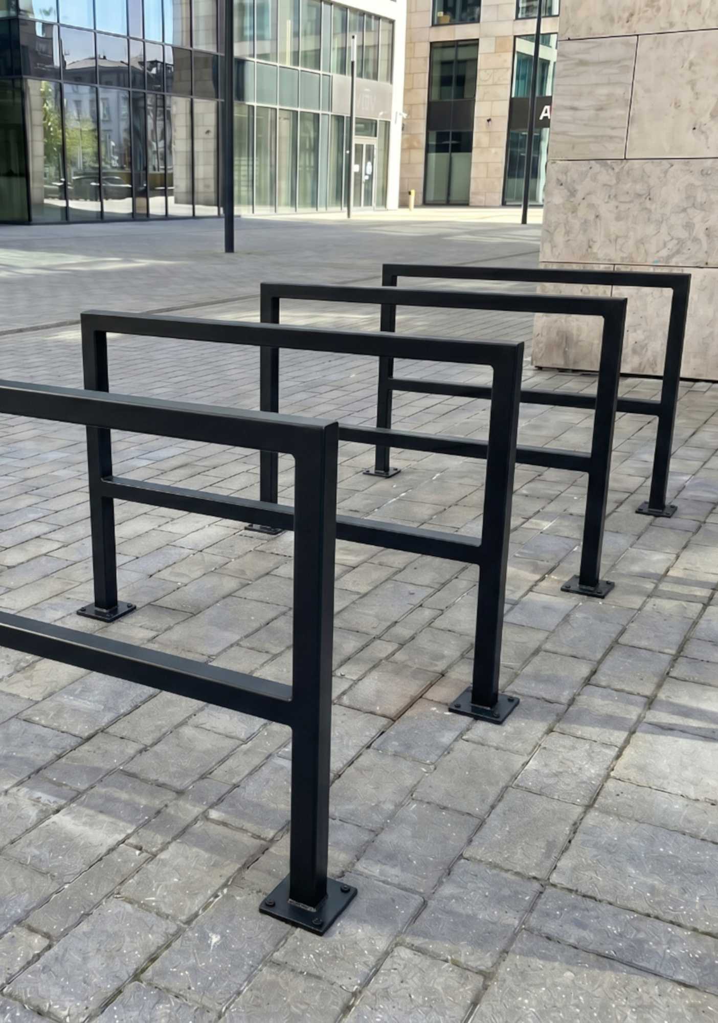 Support à arceau pour vélo cargo